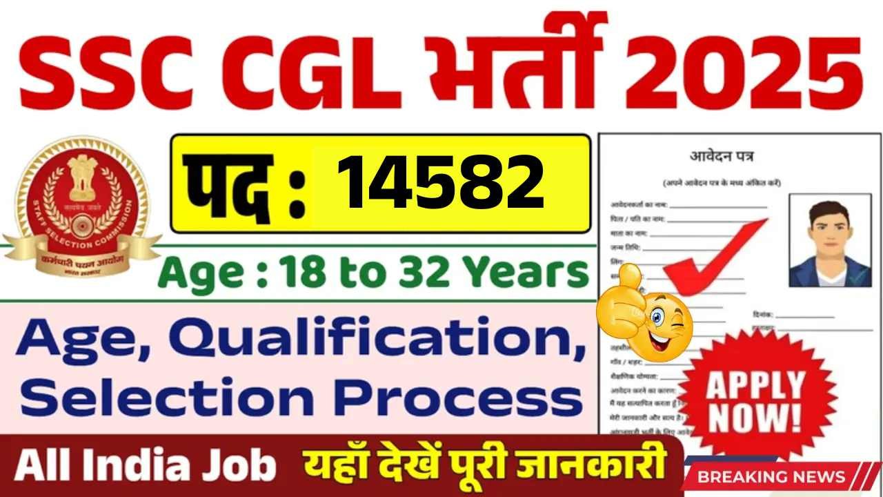 SSC CGL Recruitment 2025