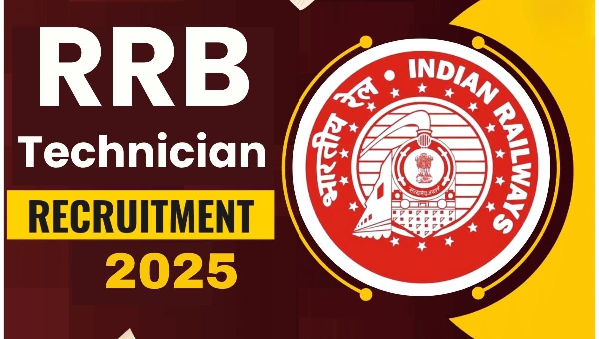 RRB Technician Recruitment 2025