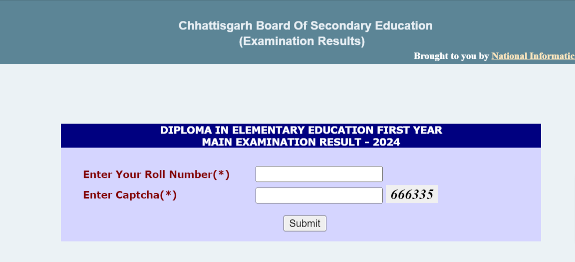 CG Deled Result 2024