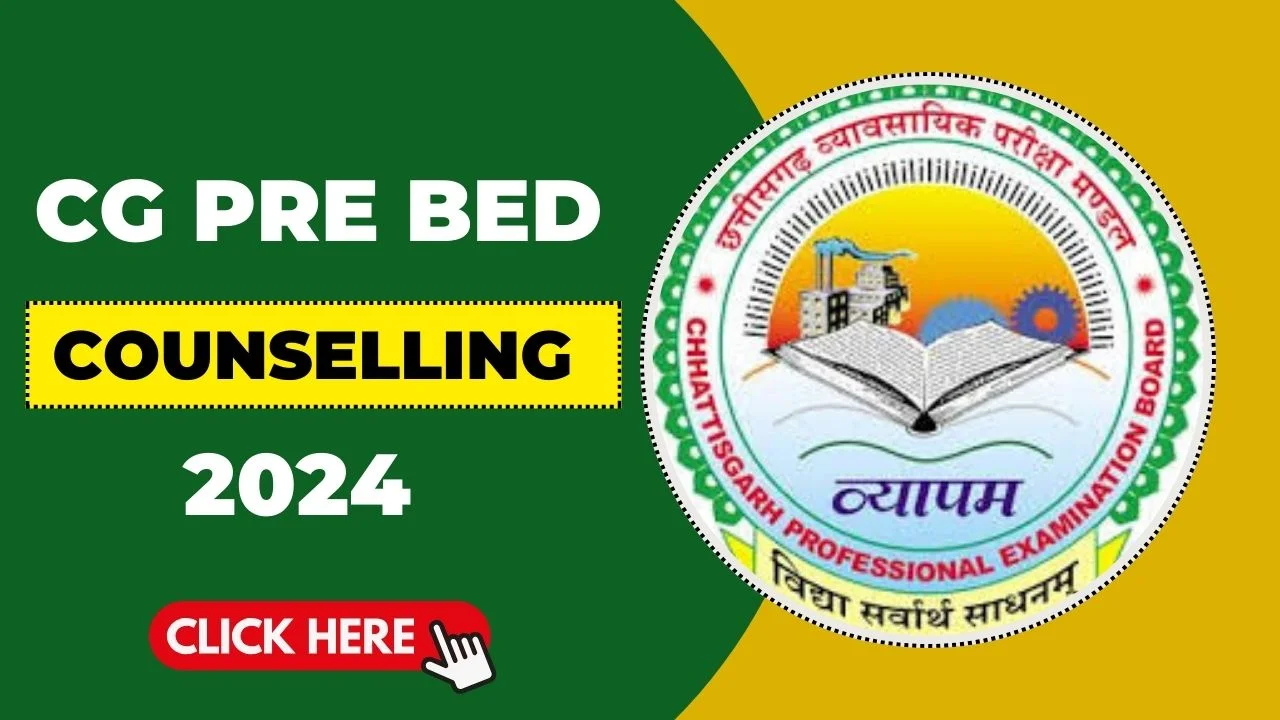 CG Pre BEd Counselling 2024