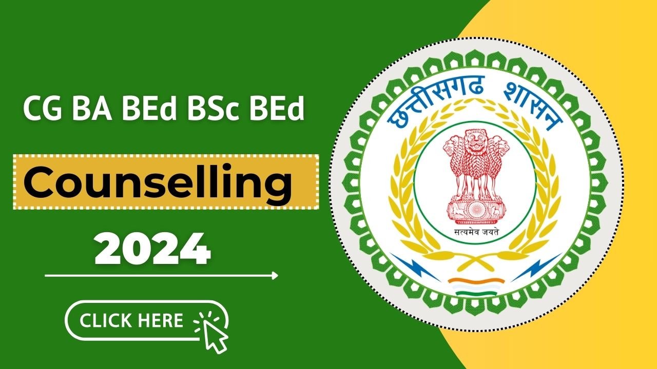 CG BA BEd BSc BEd Counselling 2024