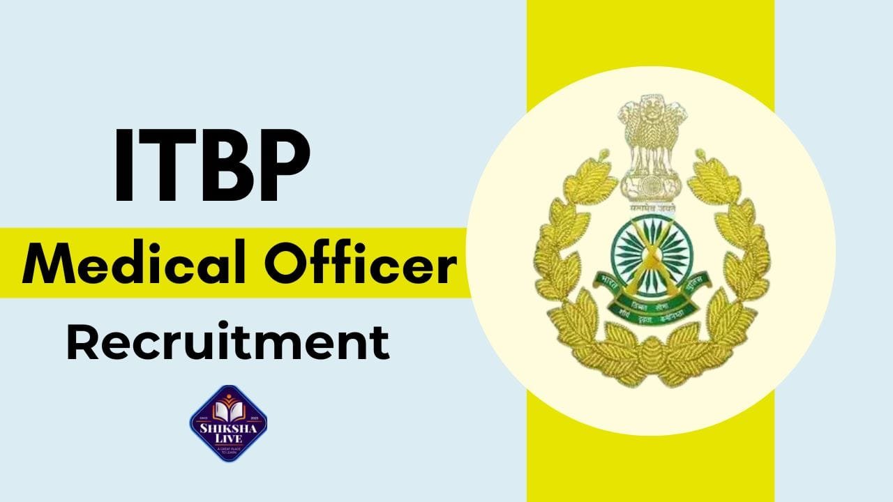 ITBP CAPF Medical Officer Online Form 2024