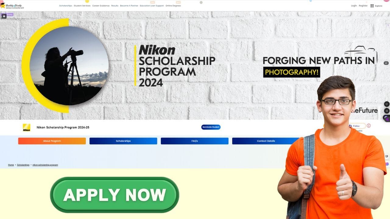 Nikon Scholarship 2024-25 : Eligibility, Required Documents and Apply Online 7 Nikon Scholarship 2024