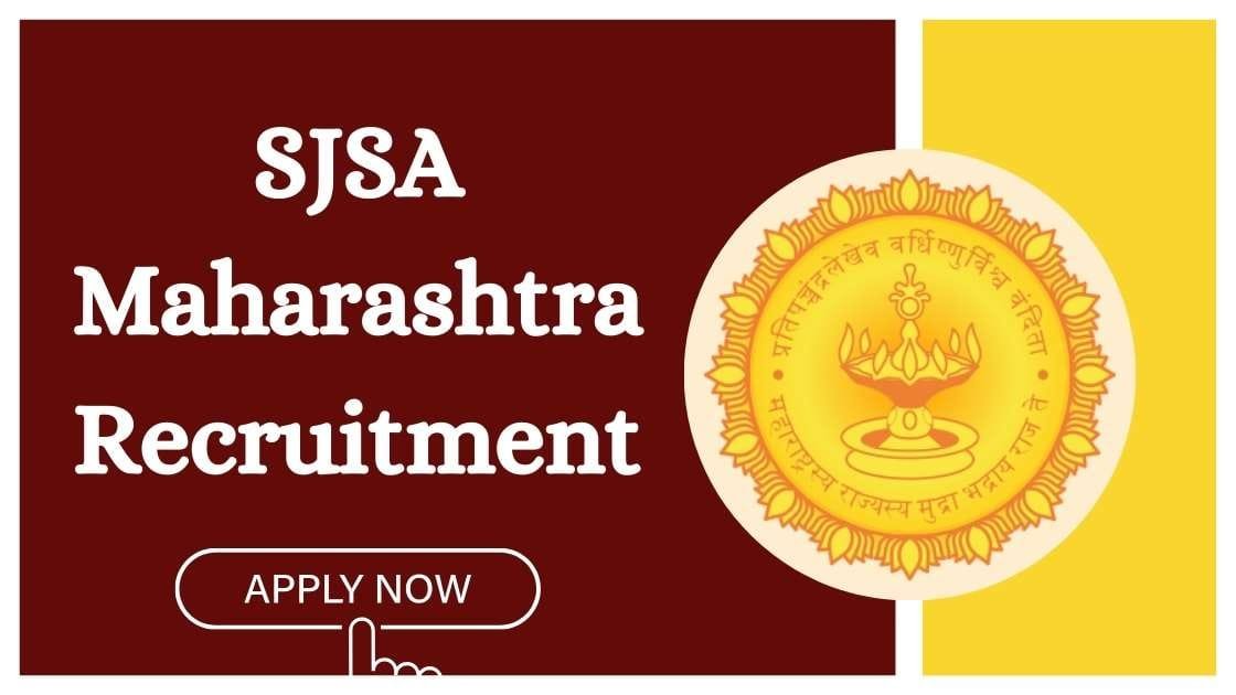 SJSA Maharashtra Recruitment 2024