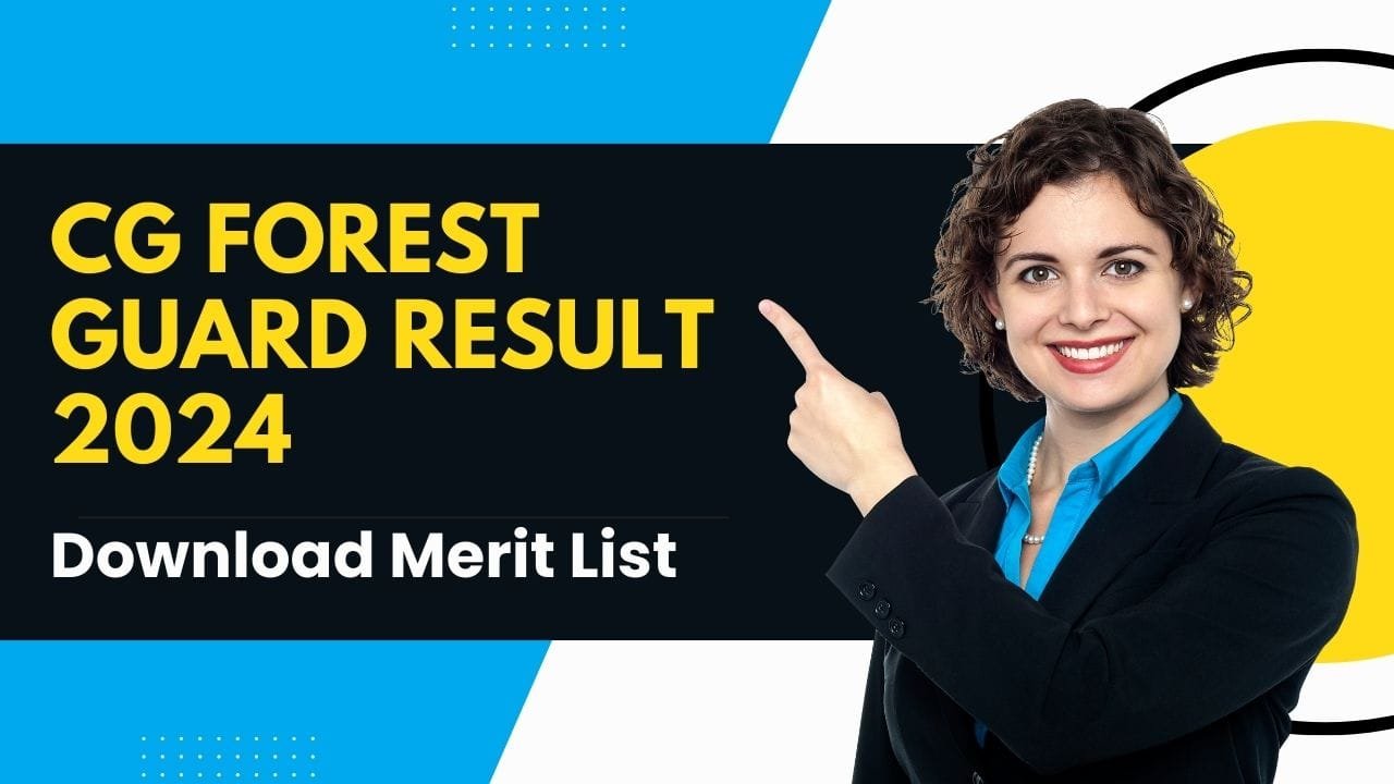 CG Forest Guard Result 2024