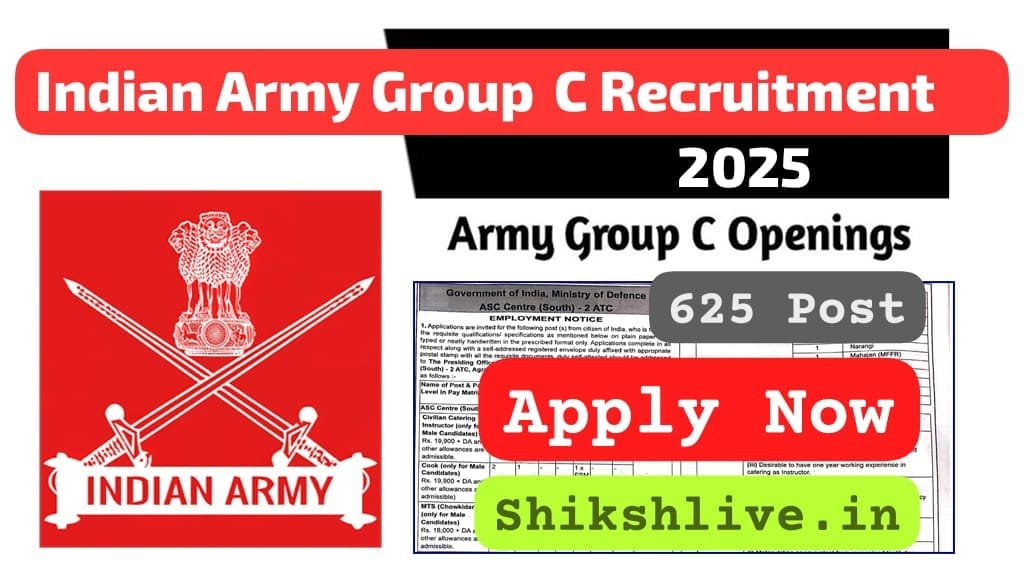 Indian Army Group C Recruitment 2024